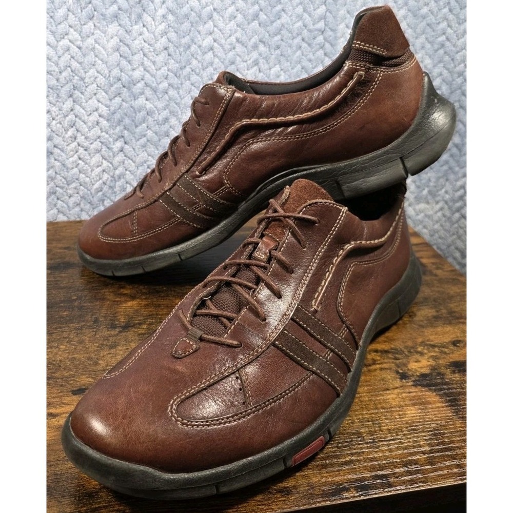 PRIVO BY CLARKS Genuine Leather Shoes Mens Size 12 Dress Casual Soft Walking